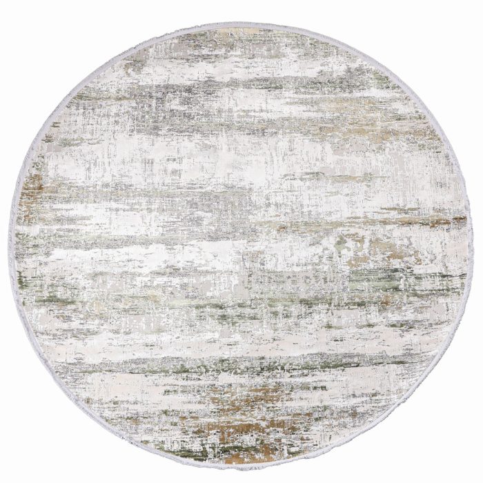 green round carpet