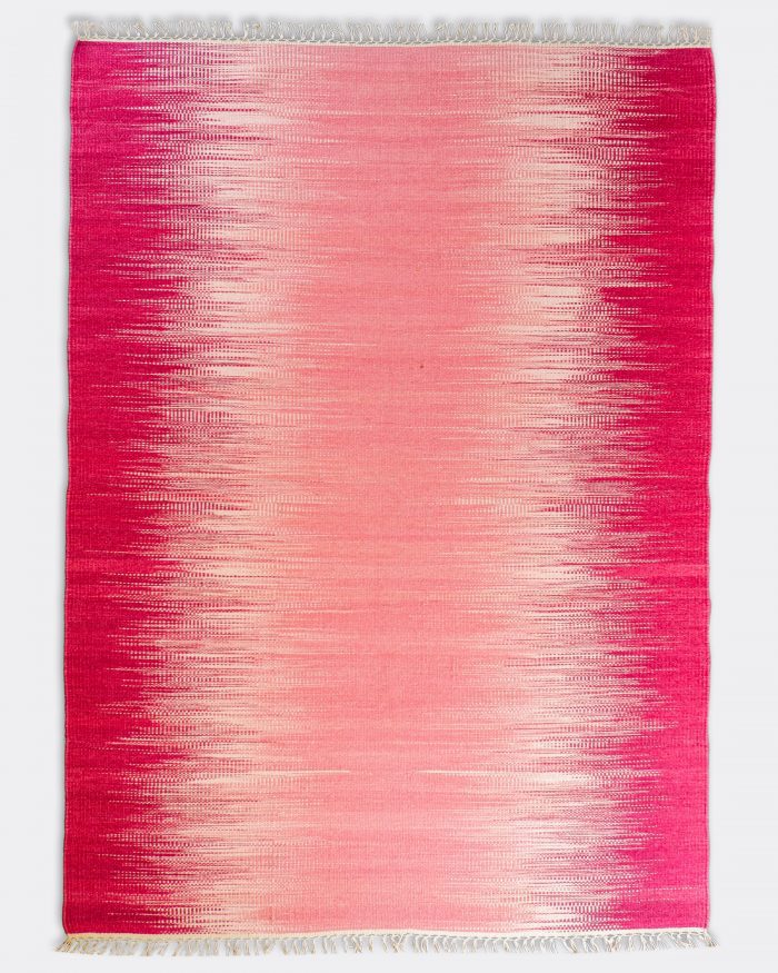 pink kilim