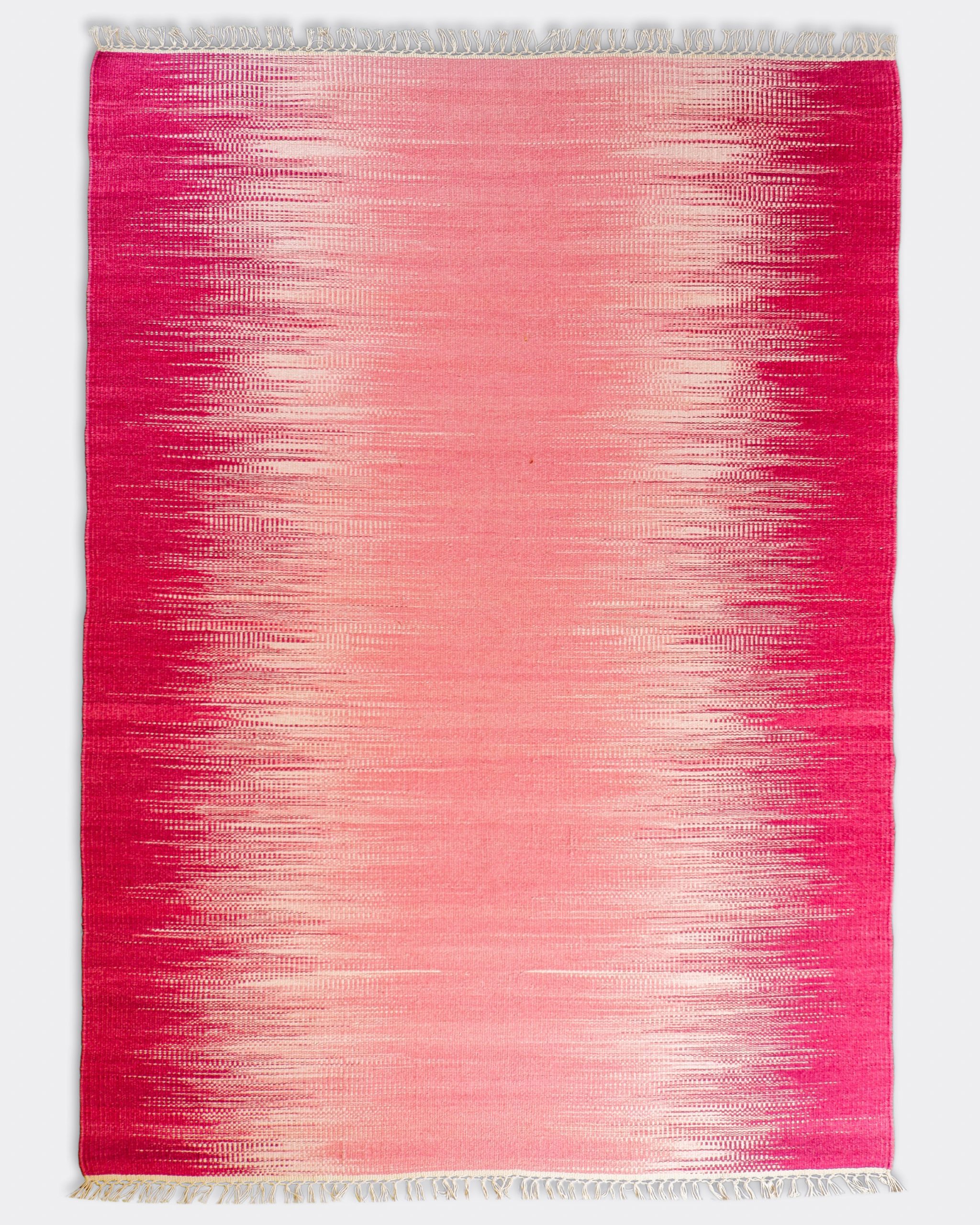pink kilim