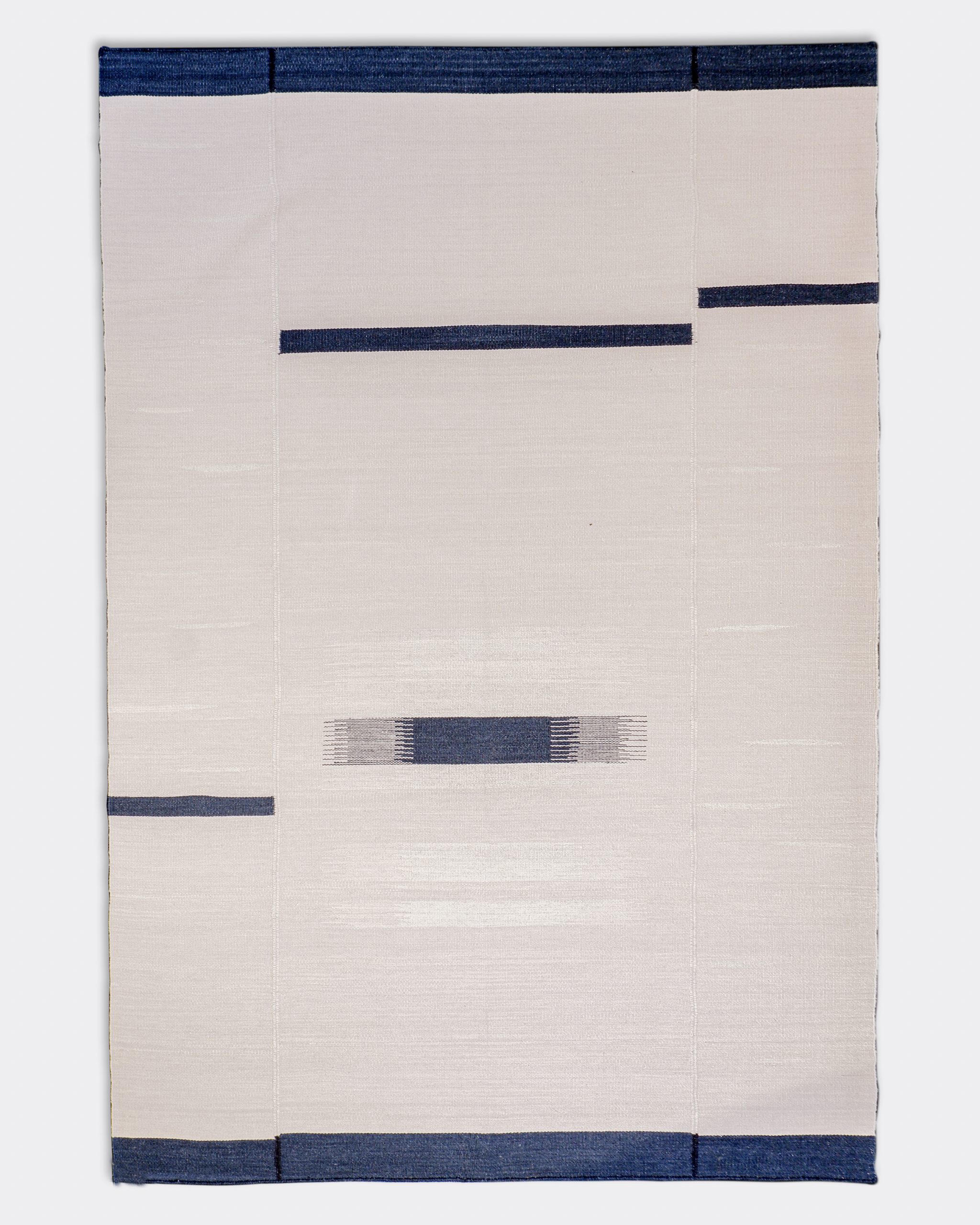white kilim