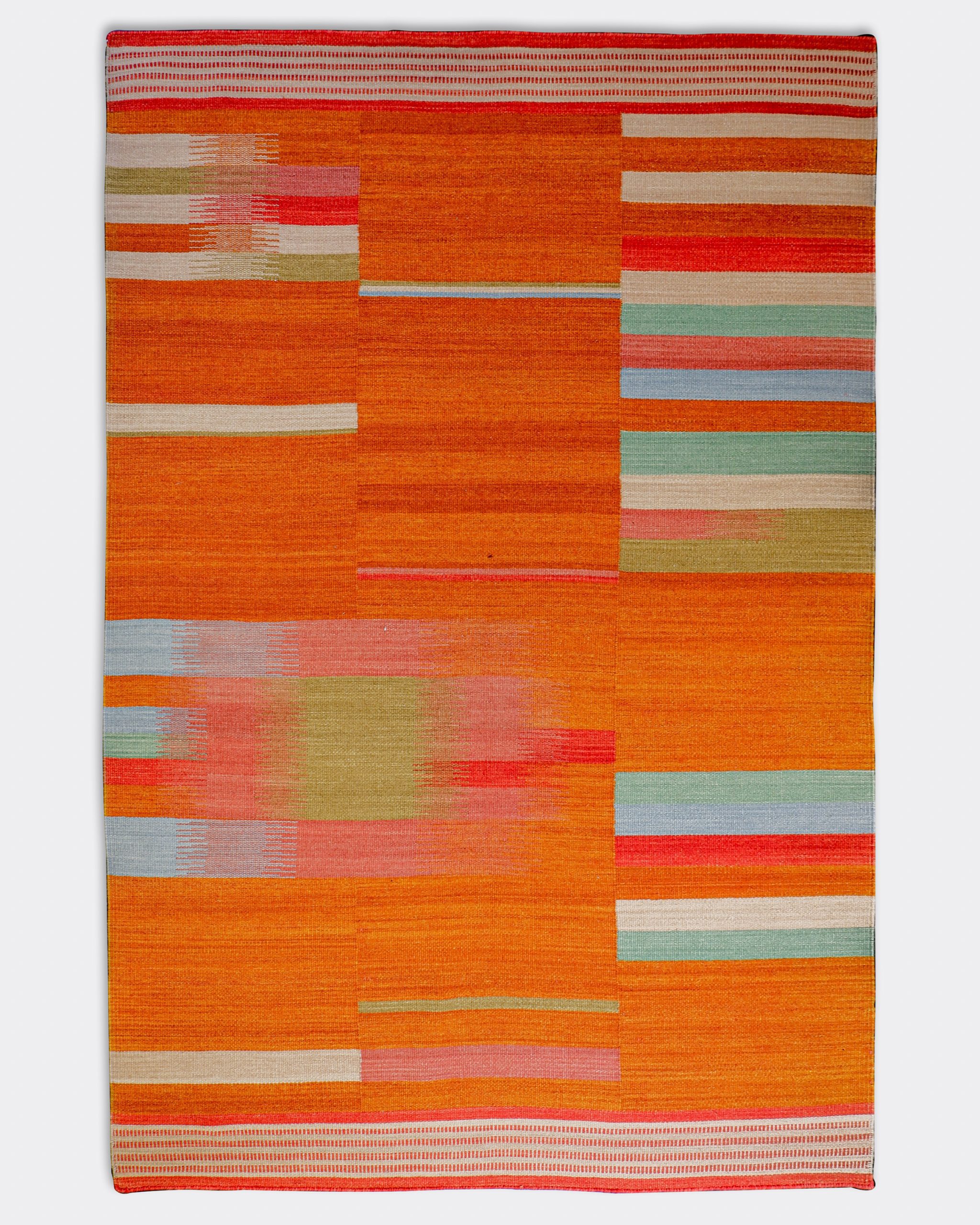 orange kilim