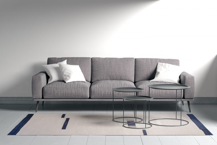 white kilim