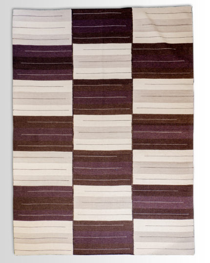 Kilim 60183- Gray/Beige