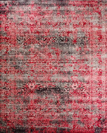 Oriana 1866- Red/Gray/Silver