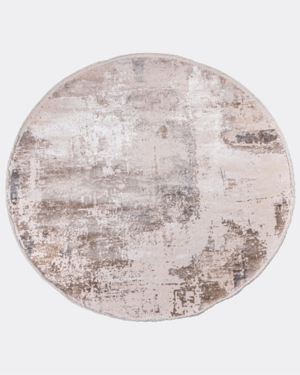 Lucia OL12A Round Beige/Gray/Silver